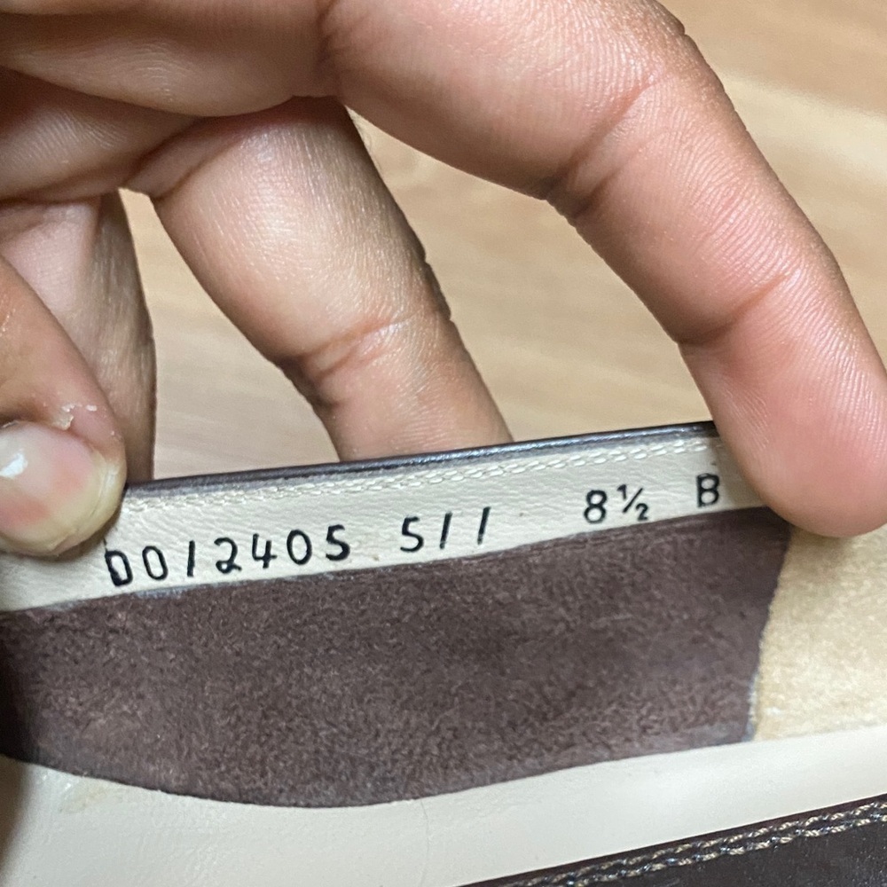 Vintage Salvatore Ferragamo Boutique Gancini Dark Brown Loafers Size Size 8.5 B - Picture 12 of 12